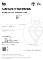 ISO 22301:2019